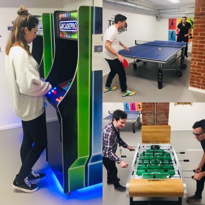 There are no dull boys HERE: Iconic Bristol workspace installs games room to aid tenant productivity